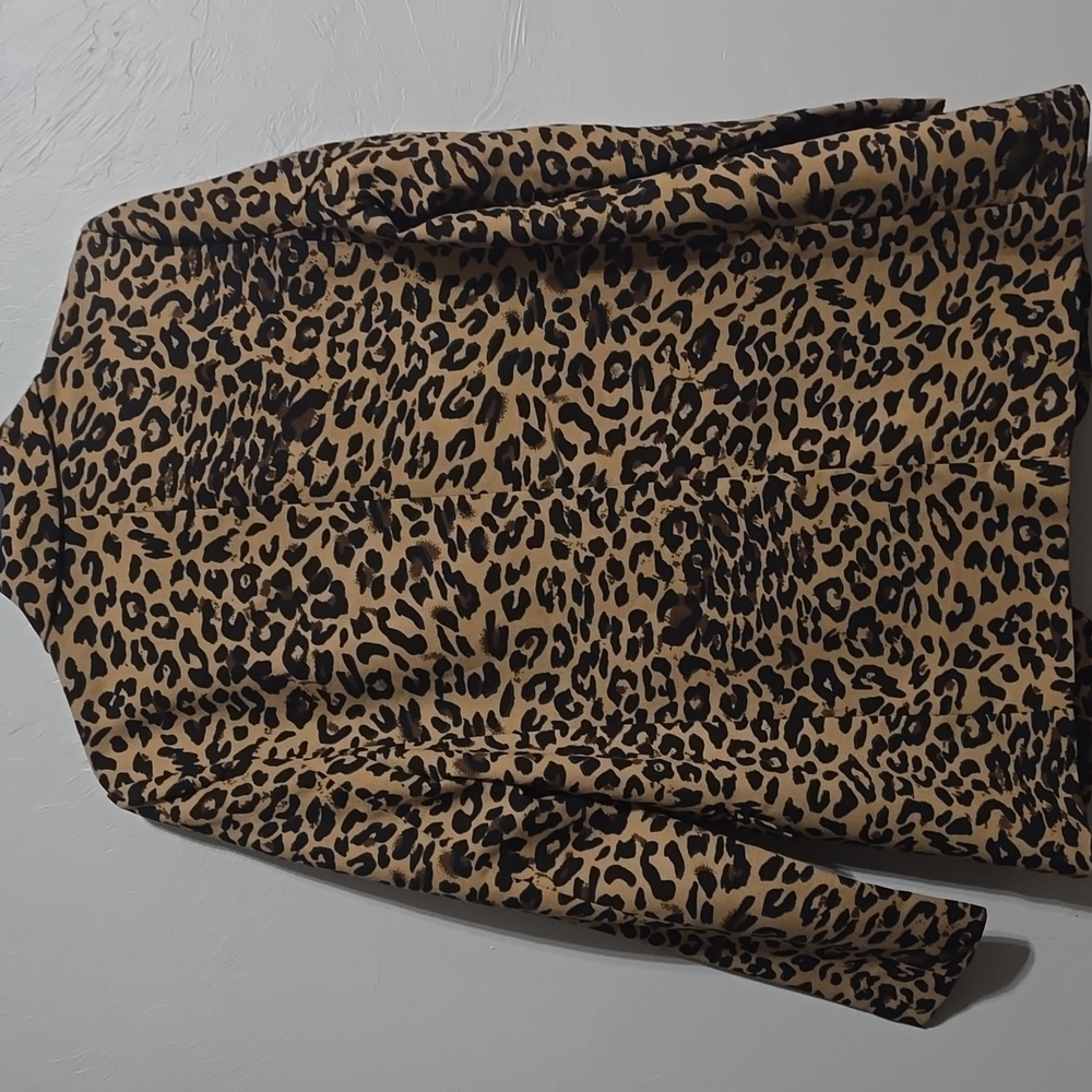 ASTR Leopard Print Blazer - Picture 3 of 7
